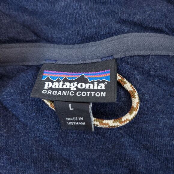 Patagonia Men's Synchilla Snap-T Fleece Pullover Quilted Sweater Size L Blue - Picture 4 of 11